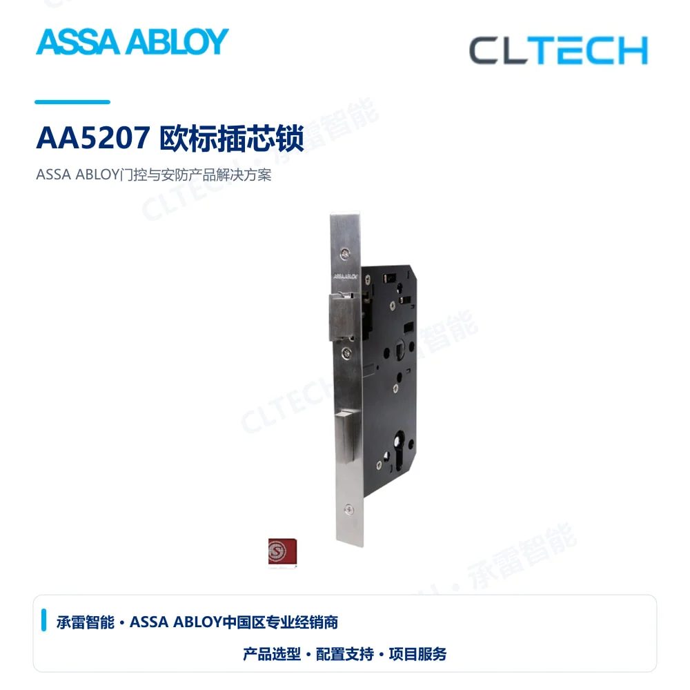 ASSA ABLOY AA5207 欧标插芯锁产品图