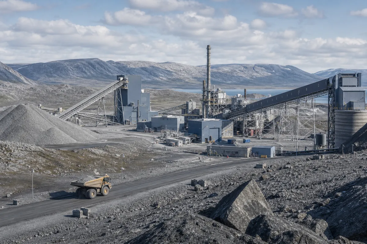 Modern mining and mineral-processing facilities