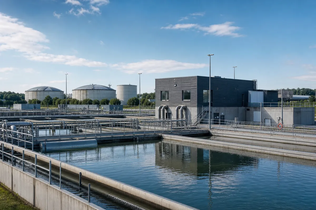 Modern water treatment and public utility facilities